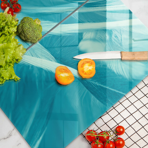 Kitchen worktop protector Delicate feathers