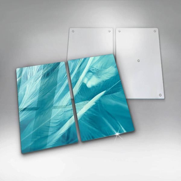 Kitchen worktop protector Delicate feathers