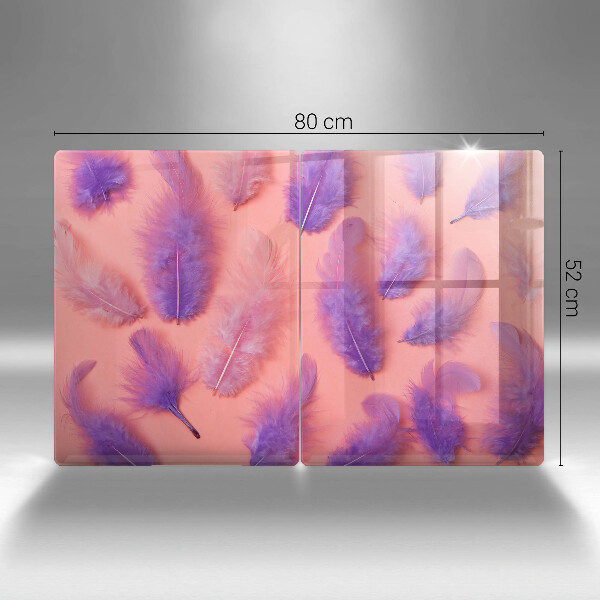 Kitchen worktop protector Fluffy feathers