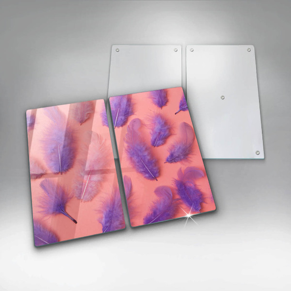 Kitchen worktop protector Fluffy feathers