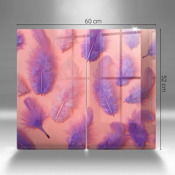 Kitchen worktop protector Fluffy feathers