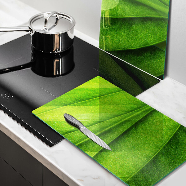 Kitchen worktop saver Nature leaf veins