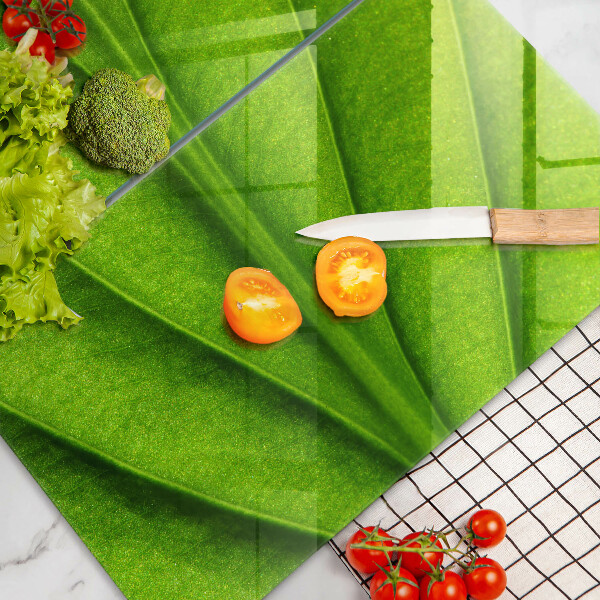 Kitchen worktop saver Nature leaf veins