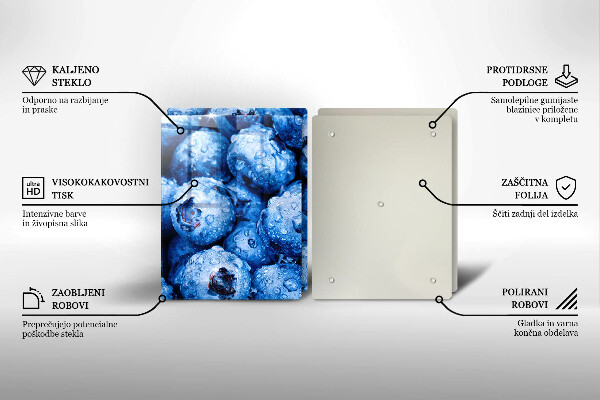 Kitchen worktop saver Juicy blueberries