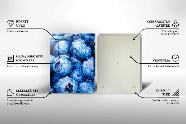 Kitchen worktop saver Juicy blueberries