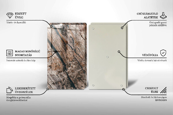 Kitchen worktop saver Wood structure