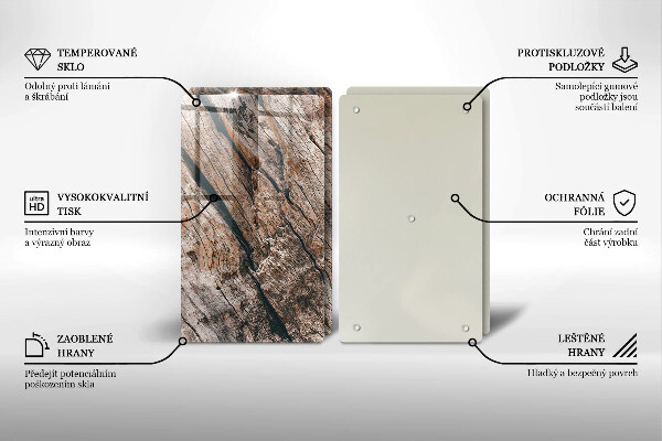 Kitchen worktop saver Wood structure