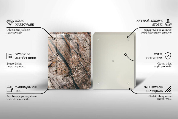 Kitchen worktop saver Wood structure