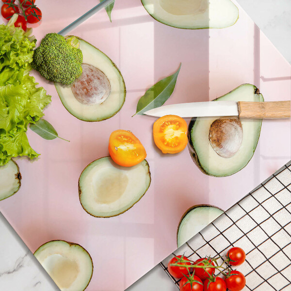 Kitchen worktop saver Avocado pattern