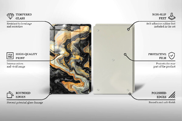 Kitchen worktop protector Abstract structure