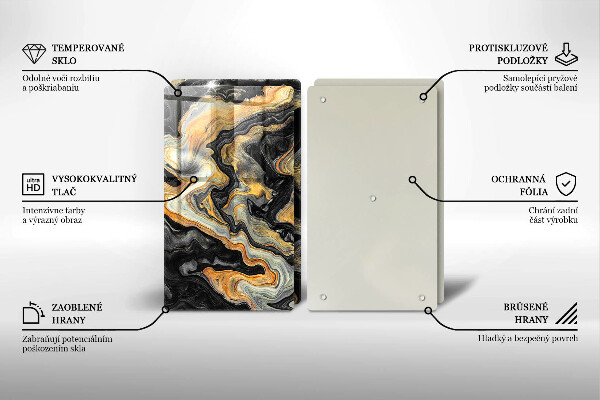 Kitchen worktop protector Abstract structure