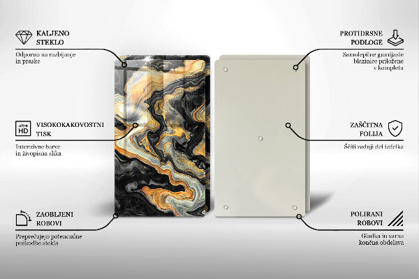 Kitchen worktop protector Abstract structure