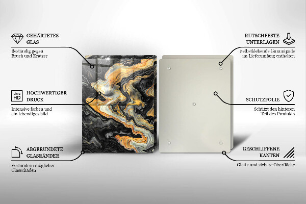 Kitchen worktop protector Abstract structure