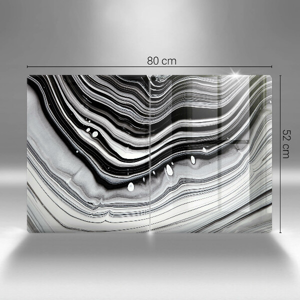 Kitchen worktop protector Ink abstraction