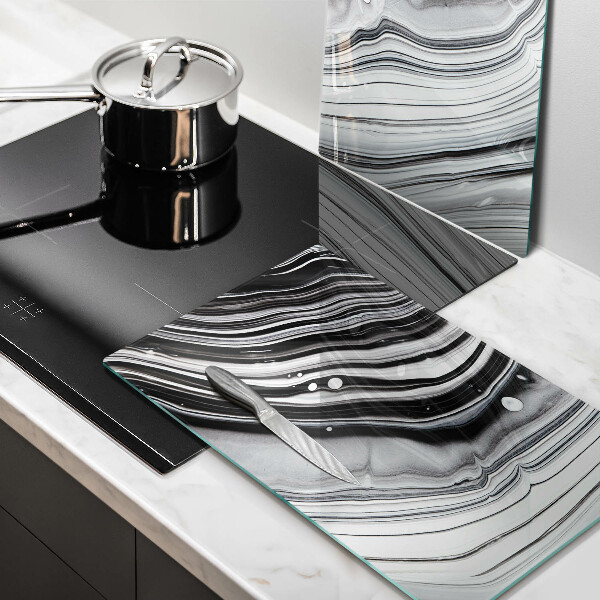 Kitchen worktop protector Ink abstraction