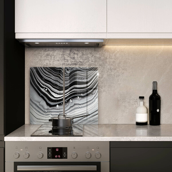 Kitchen worktop protector Ink abstraction