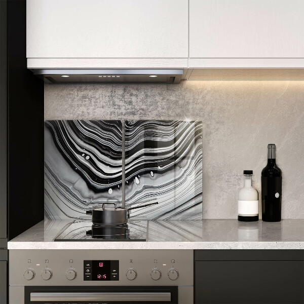 Kitchen worktop protector Ink abstraction