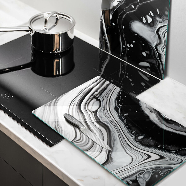 Kitchen worktop protector Ink abstraction