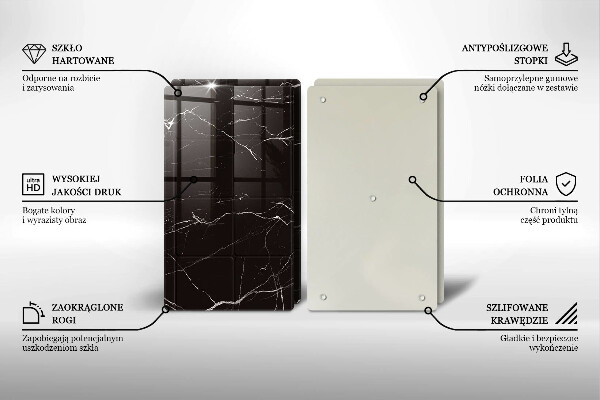 Kitchen worktop protector Marble tiles