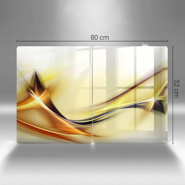 Kitchen worktop saver Abstraction light lines