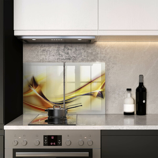 Kitchen worktop saver Abstraction light lines