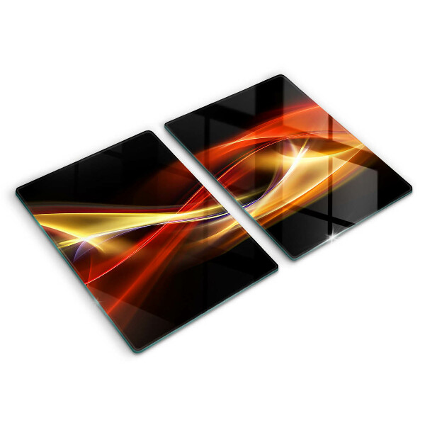 Kitchen worktop saver Abstraction of smoke and light