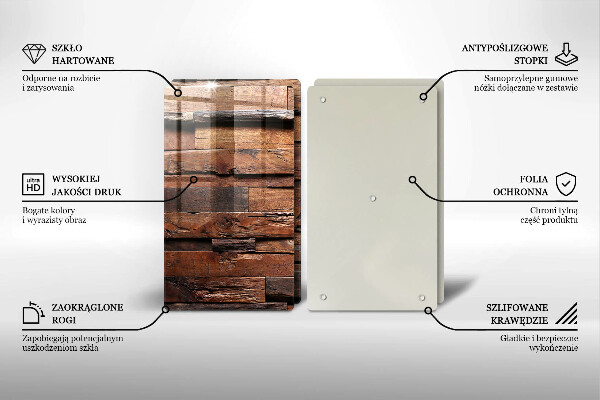 Kitchen worktop saver Decorative wood boards