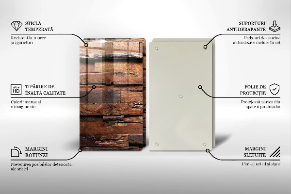 Kitchen worktop saver Decorative wood boards