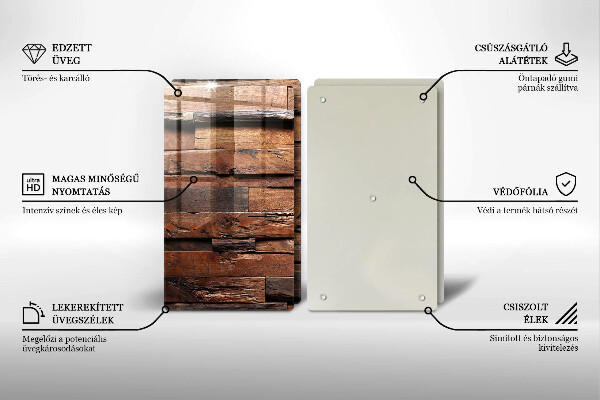 Kitchen worktop saver Decorative wood boards