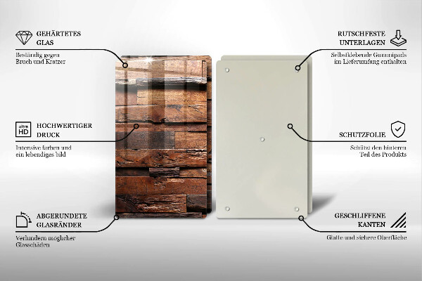 Kitchen worktop saver Decorative wood boards