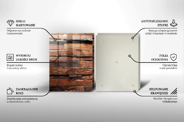 Kitchen worktop saver Decorative wood boards