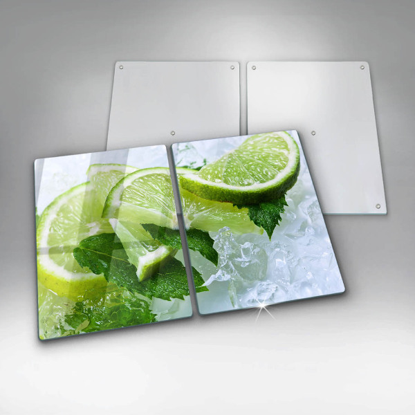 Kitchen worktop saver Lime mint and ice