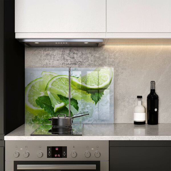 Kitchen worktop saver Lime mint and ice