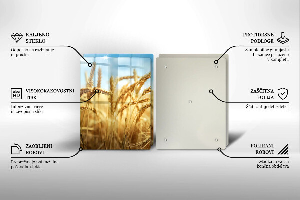 Kitchen worktop protector Cereals in the field