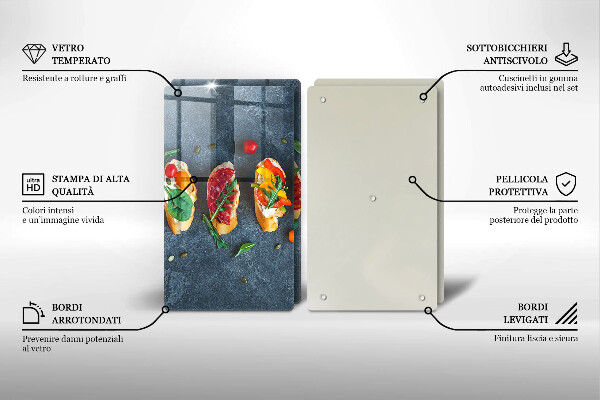 Worktop protector Colorful Sandwiches