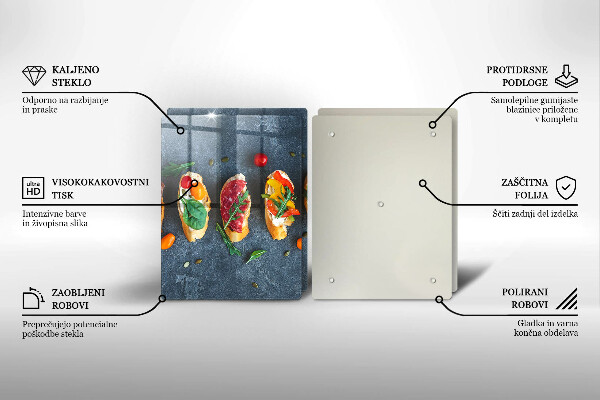 Worktop protector Colorful Sandwiches