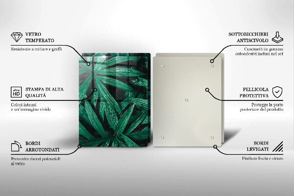 Worktop protector Plants leaves