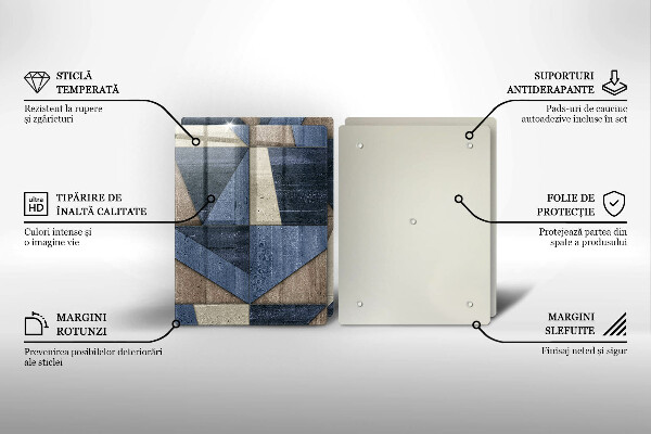 Worktop protector Geometric abstraction