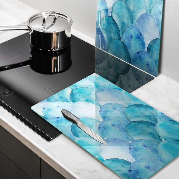 Worktop protector Watercolor scales