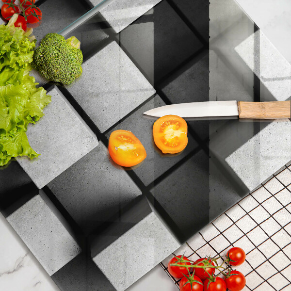 Worktop protector 3D geometry background