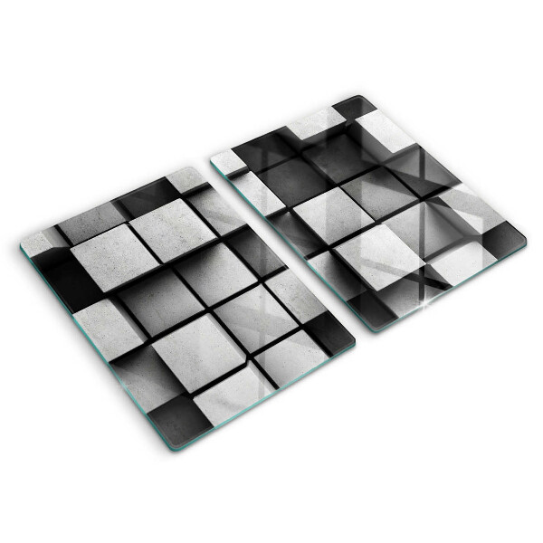 Worktop protector 3D geometry background