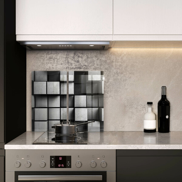 Worktop protector 3D geometry background