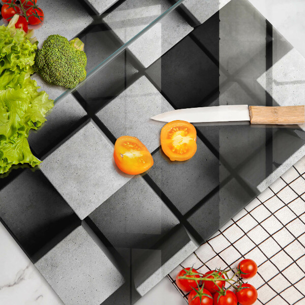 Worktop protector 3D geometry background