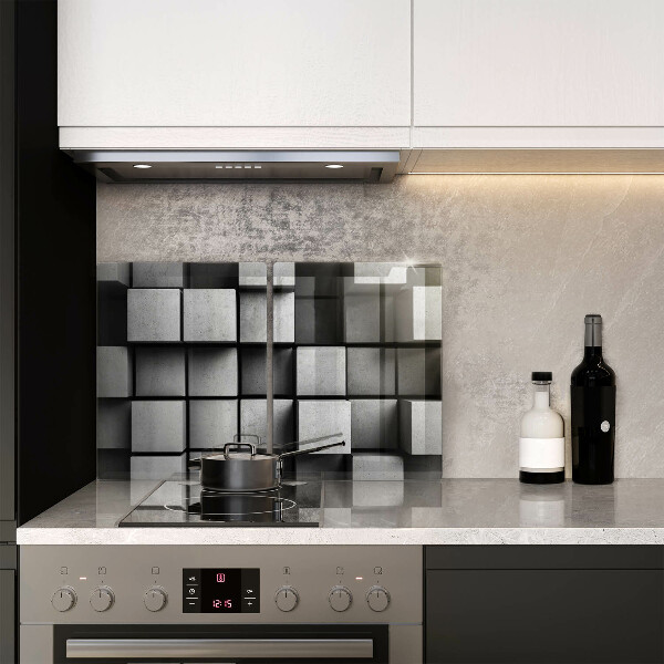 Worktop protector 3D geometry background