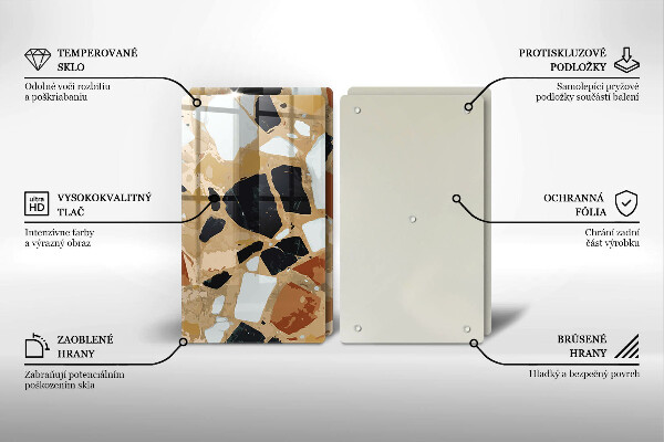 Worktop protector Decorative stones