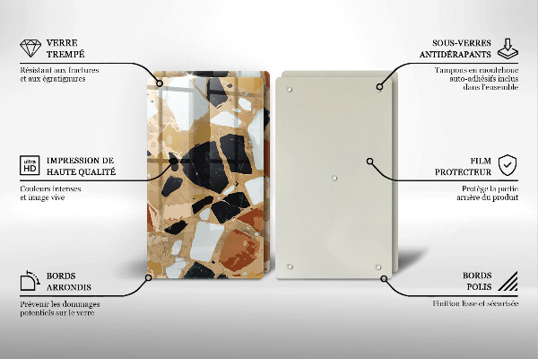 Worktop protector Decorative stones