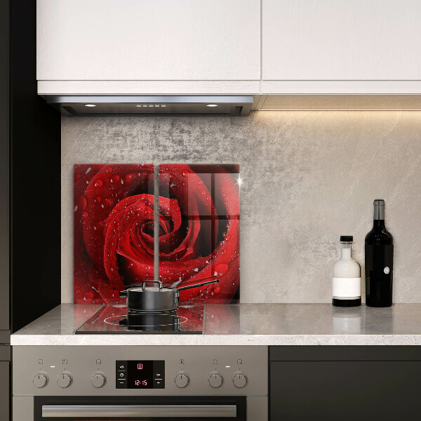 Kitchen worktop saver Rose flower petals