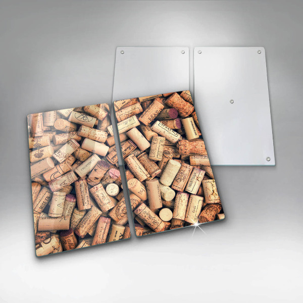 Kitchen worktop saver Wine corks pattern