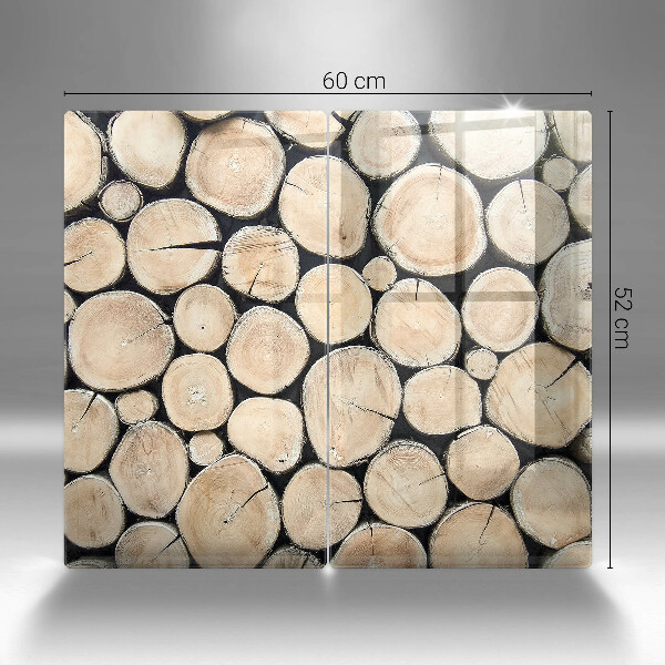 Kitchen worktop saver Wood trunks of the tree