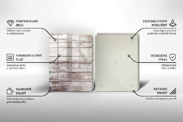 Kitchen worktop saver Old wood boards